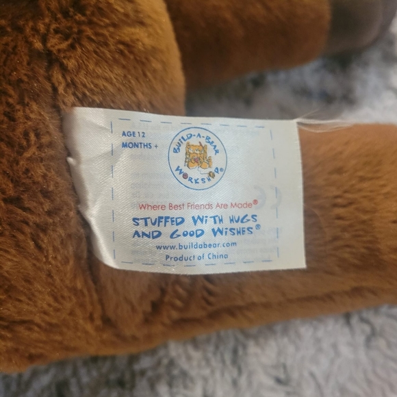 Free Shipping!! BUILD A BEAR 18" Moose With Working Christmas Lights in Antlers - Picture 4 of 5